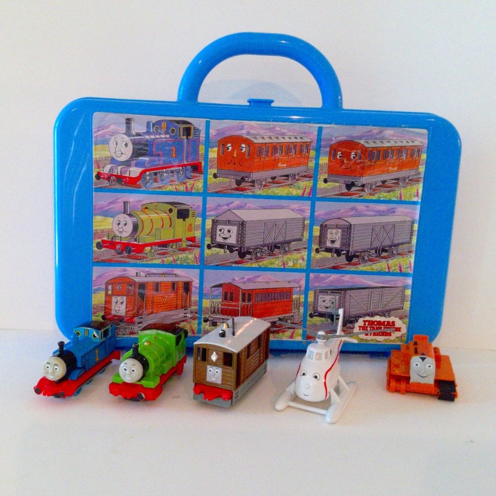 Thomas the Tank Engine Die Cast ERTL Harold Percy Toby Terence Bertie Vi…